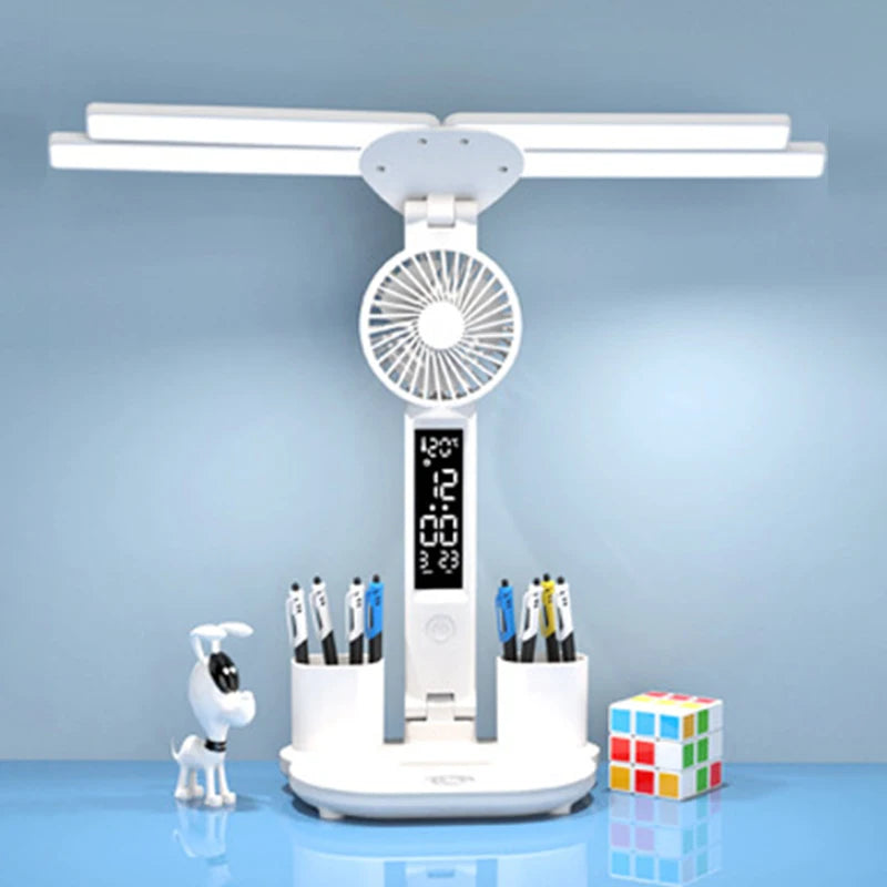 lampe de bureau avec rangement couleurs enfant