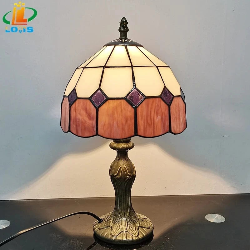 lampe de bureau italienne vintage Violet