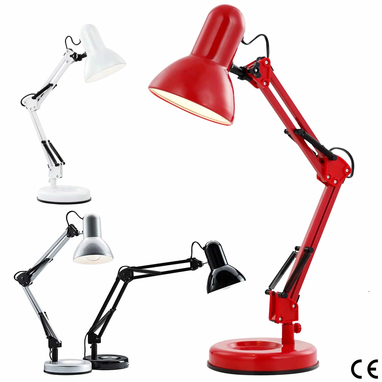 lampe de bureau vintage industrielle