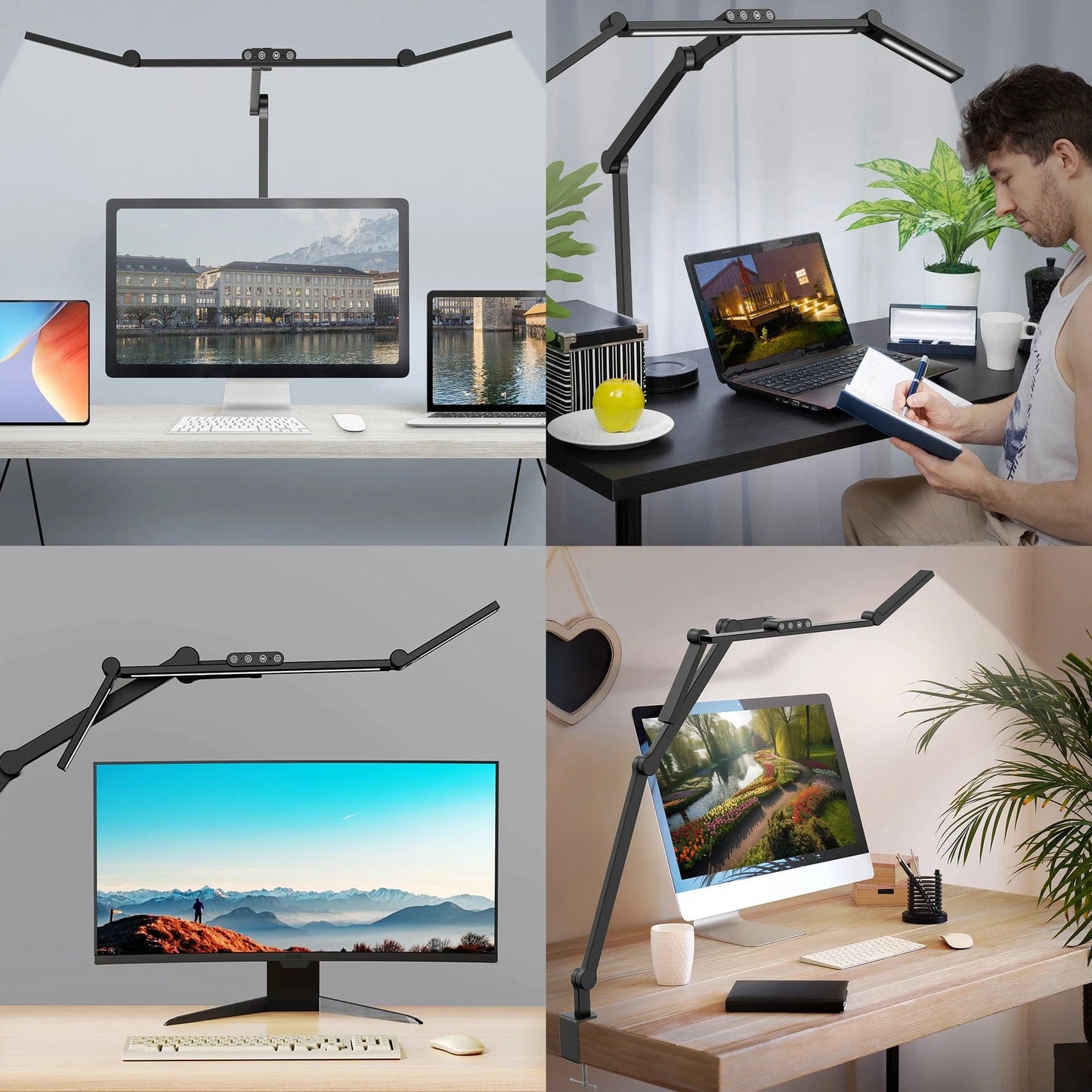 lampe led sur pince