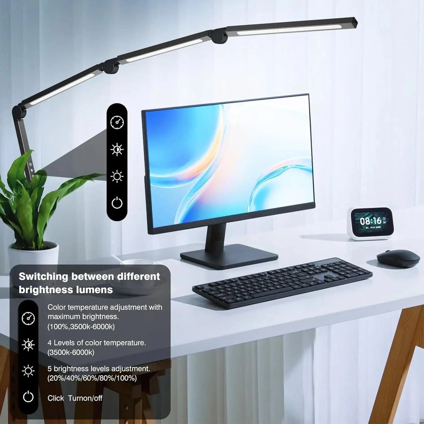 lampe pince bureau