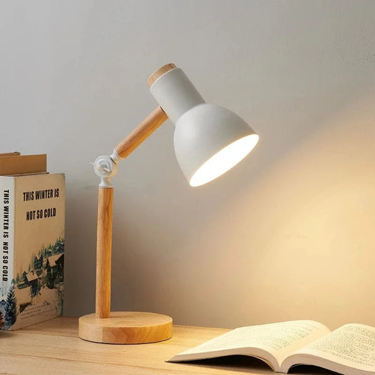 lampe de bureau blanche