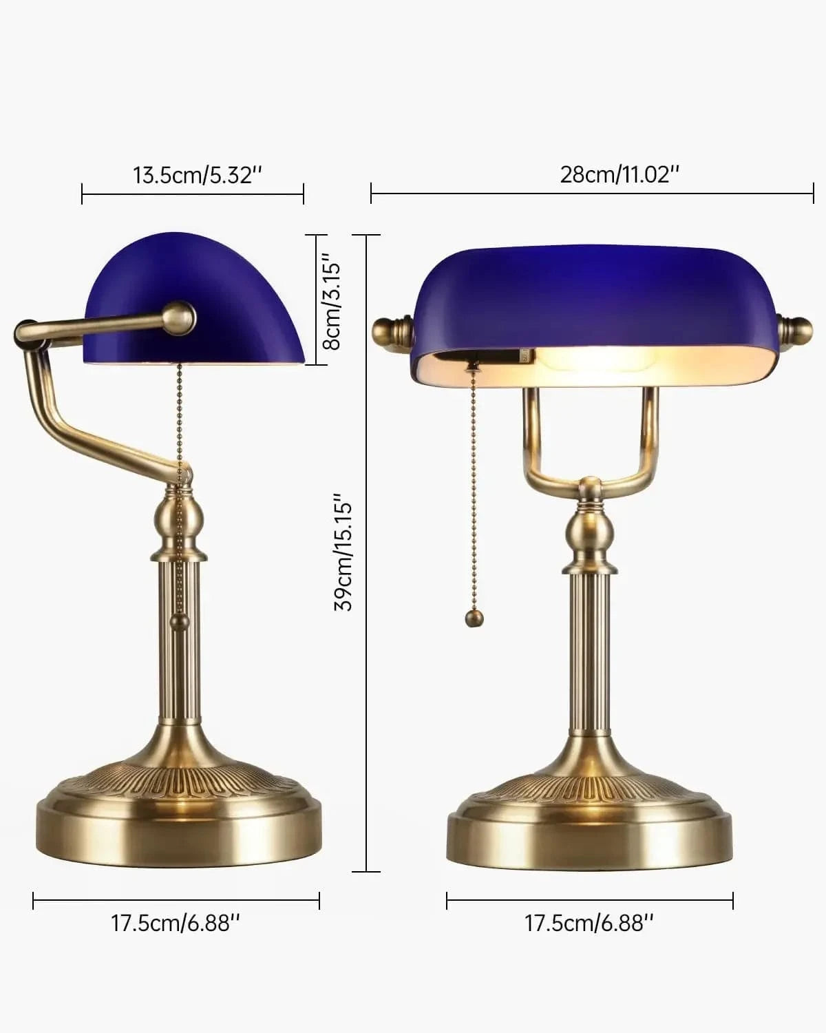 lampe de bureau chrome vintage