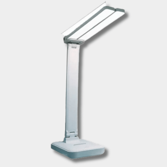 lampe de bureau design industriel bleu