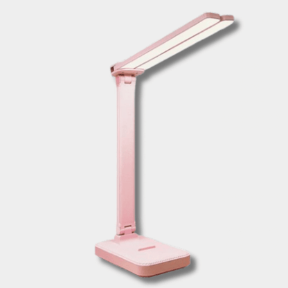 lampe de bureau design industriel rose