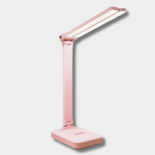 lampe de bureau design industriel rose