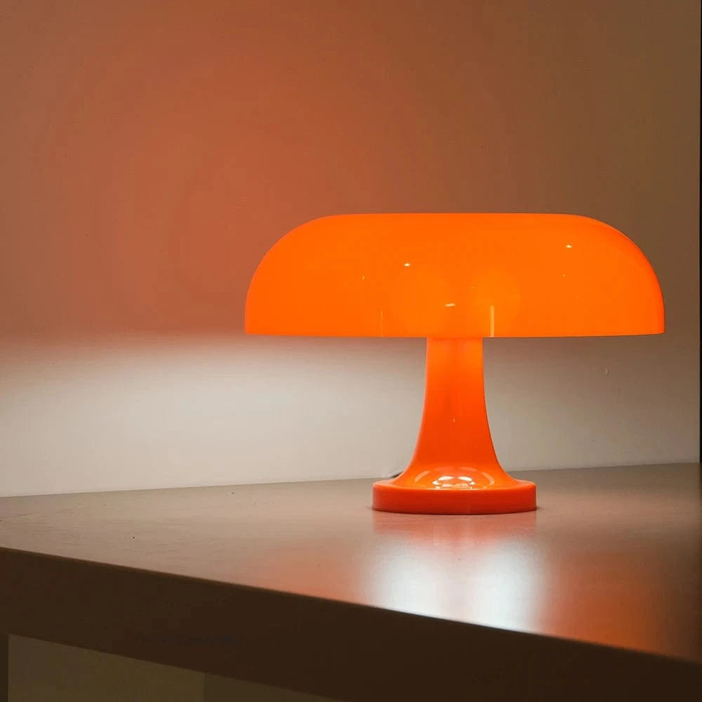 lampe de bureau designer orange