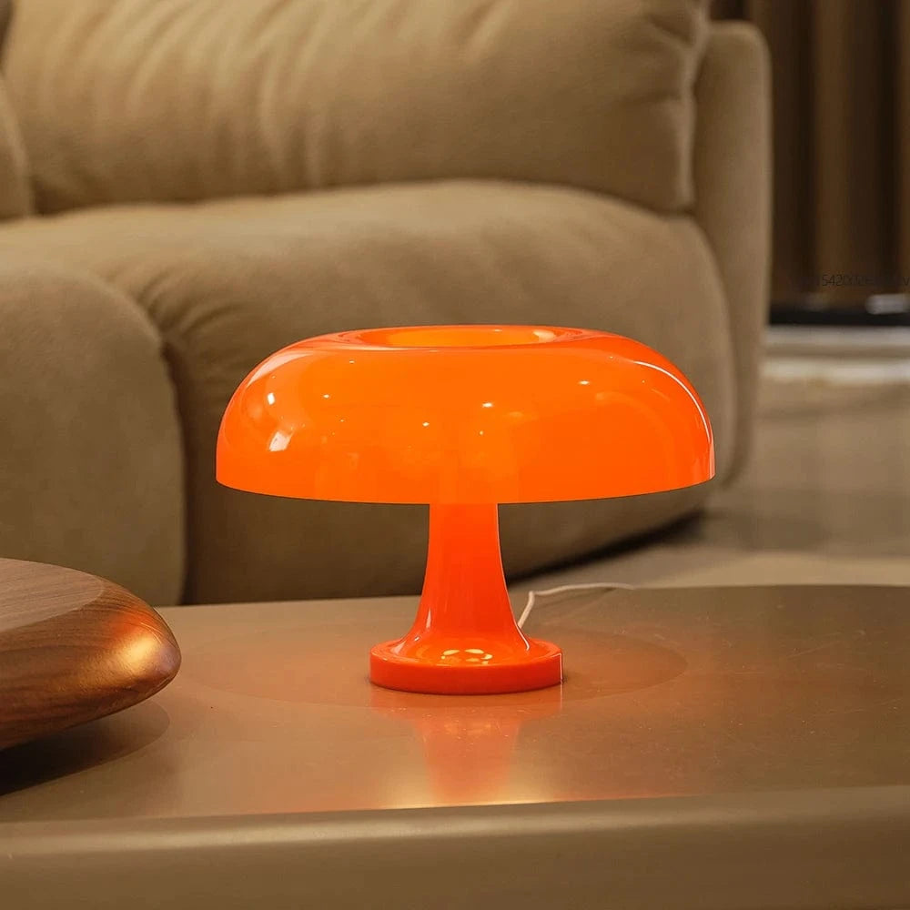 lampe de bureau designer orange