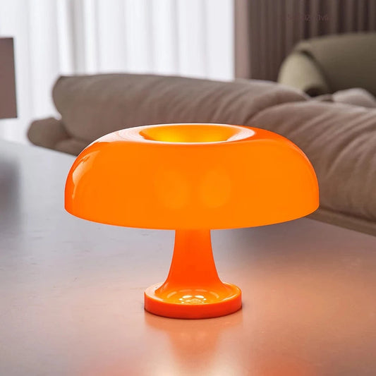 lampe de bureau designer orange