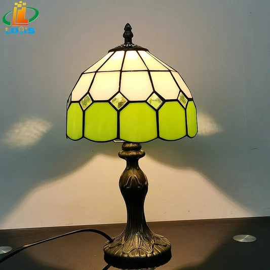 lampe de bureau italienne vintage Verte