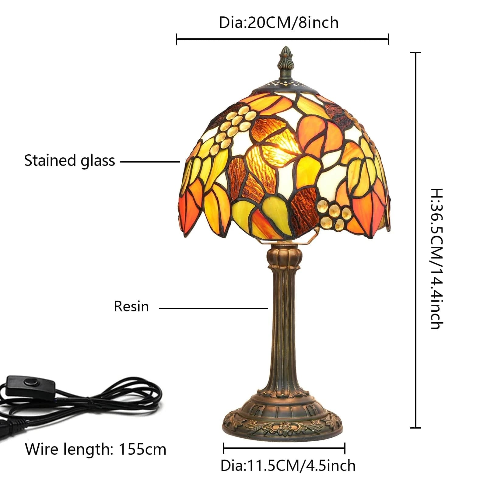 lampe de bureau tiffany