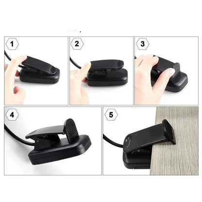 lampe sur pince